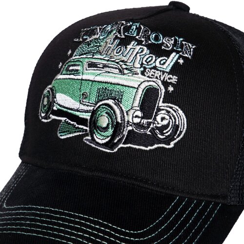 King Kerosin - HFT Trucker Mesh Cap 2024 HotRod Pick Up 50 Black