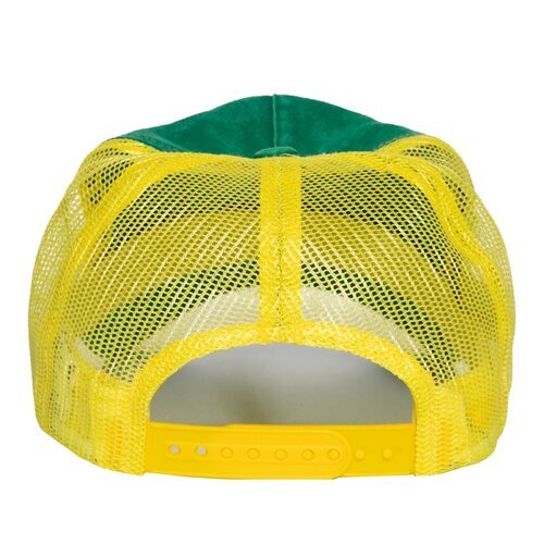 King Kersoin - HFT Trucker Mesh Cap Herren Vintage 2024 Vintage Garage Built Green & Yellow