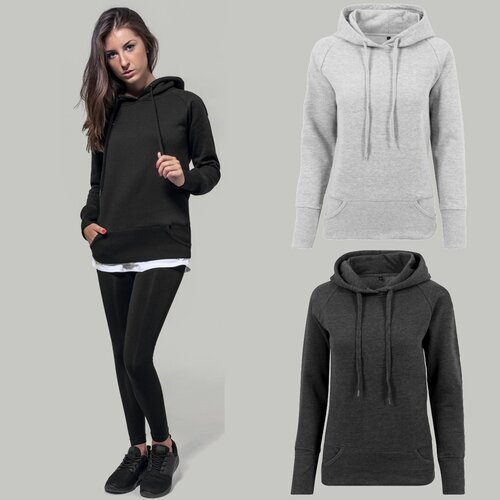 Build your Brand Ladies Cuff Pockets Hoody