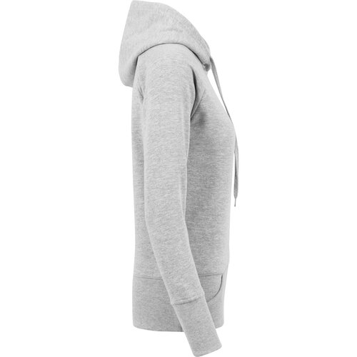 Build your Brand Ladies Cuff Pockets Hoody grey XS