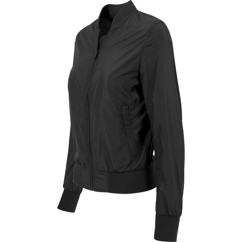 Build your Brand Ladies Nylon Bomber Jacket black L