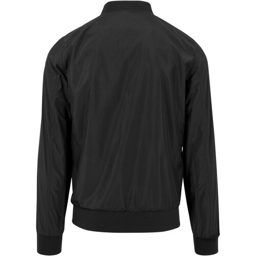 Build your Brand Nylon Bomber Jacket black S