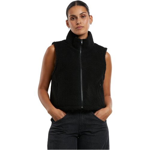 Urban Classics Ladies Short Sherpa Vest