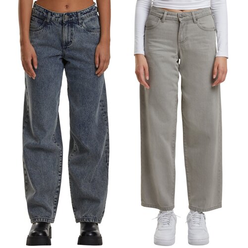 Urban Classics Ladies Mid Waist 90s Jeans