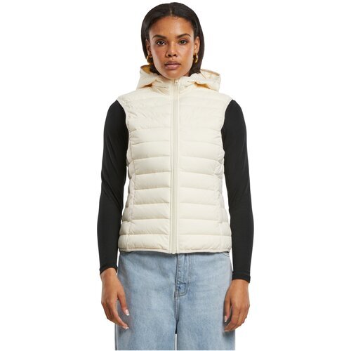 Urban Classics Ladies Ultra Light Puffer Vest whitesand XXL