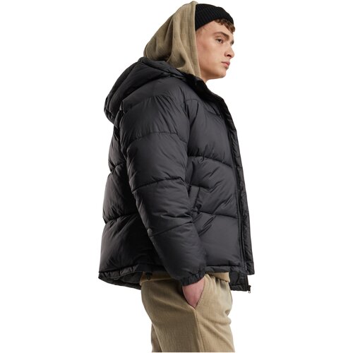 Urban Classics Basic Puffer Jacket With Hood black 3XL