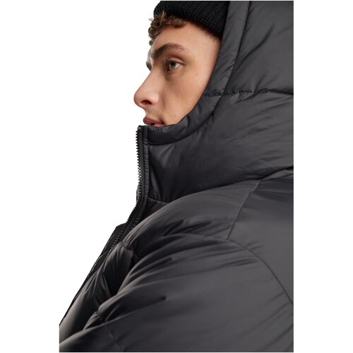 Urban Classics Basic Puffer Jacket With Hood black 3XL