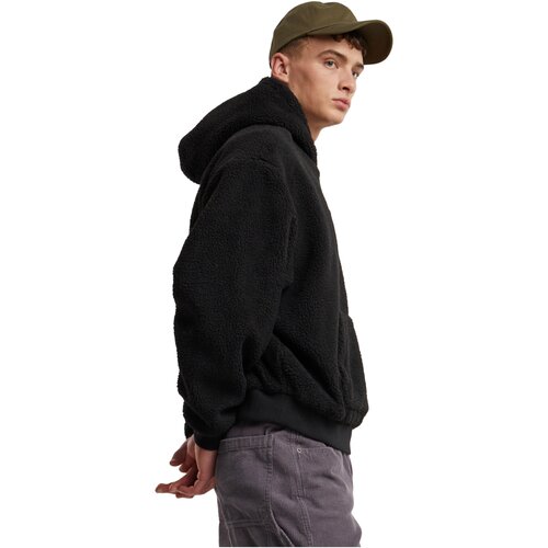 Urban Classics Oversized Teddy Hoody black 3XL