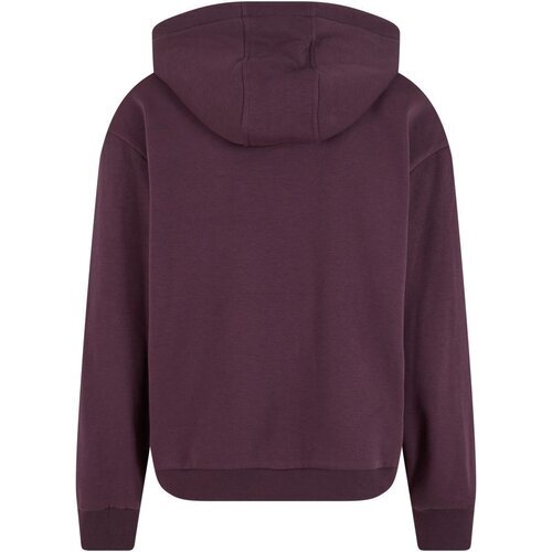 Urban Classics Fluffy Hoody plumpurple XS