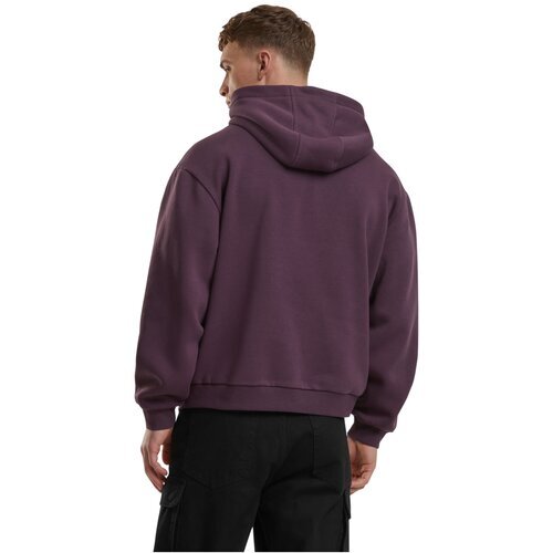 Urban Classics Fluffy Hoody plumpurple XS