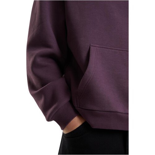 Urban Classics Fluffy Hoody plumpurple XS