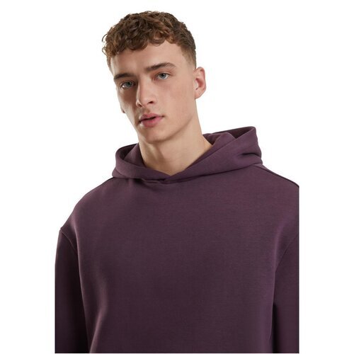 Urban Classics Fluffy Hoody plumpurple XS