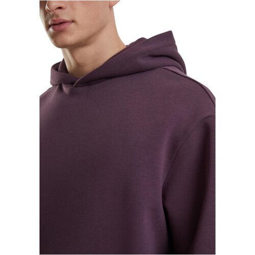 Urban Classics Fluffy Hoody plumpurple XS