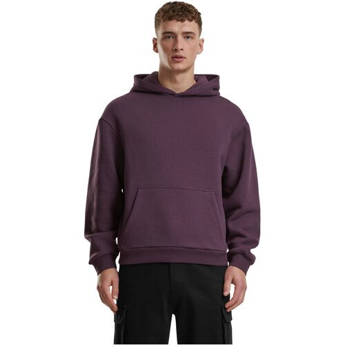 Urban Classics Fluffy Hoody plumpurple XS