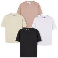 Urban Classics Kids Girls Oversized Boyfriend Tee 2-Pack