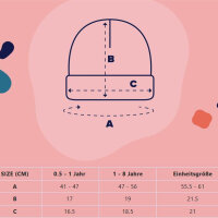 koaa Der kleine Maulwurf "Silhouette" Reversible Beanie