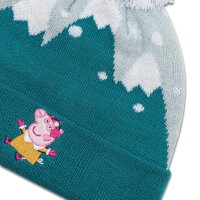 koaa Peppa Wutz “Winter Time” Bobble Beanie