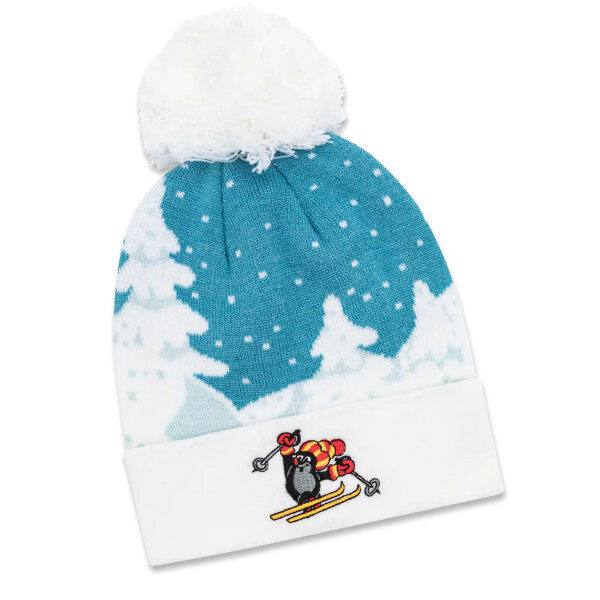 koaa Der kleine Maulwurf “Ski” Bobble Beanie