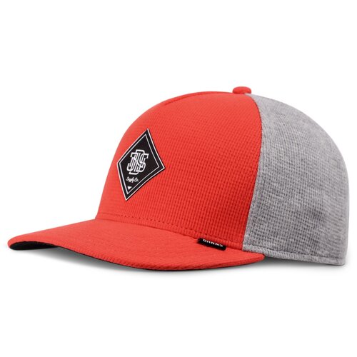 Djinns HFT Cap Tiny Waffle Red/Grey