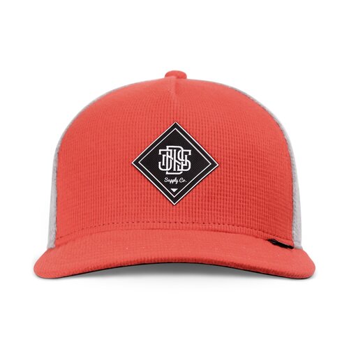 Djinns HFT Cap Tiny Waffle Red/Grey