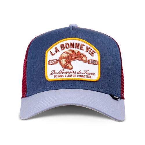 Djinns HFT Cap La Bonne Vie #2 Navy/Blue/Wine