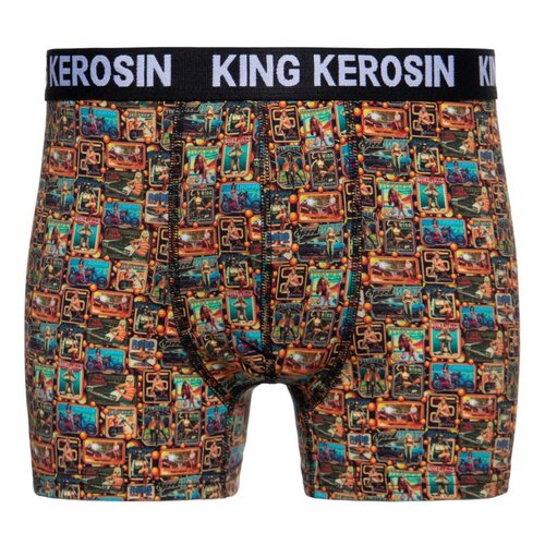 King Kerosin Herren Boxershorts Seventies