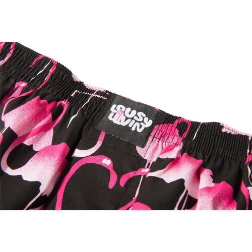 Lousy Livin Boxershorts Flamingos Black XS