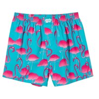 Lousy Livin Boxershorts Flamingos Turquoise S