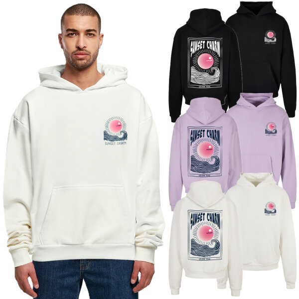 Merchcode Sunset Charm Oversized Hoody