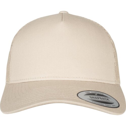 Yupoong 5-Panel Retro Trucker Cap khaki