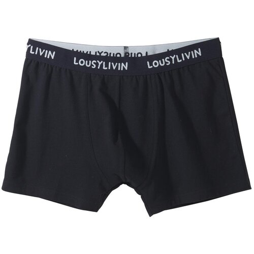 Lousy Livin Underwear Boxershorts Mens Cotton Trunks 2 PACK black/white XL