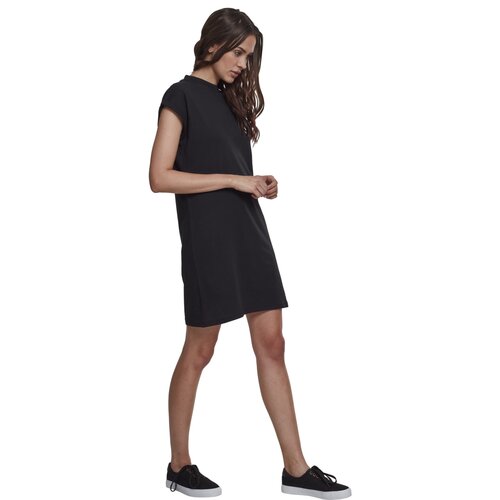 Urban Classics Ladies Turtle Extended Shoulder Dress black S