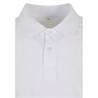 Build Your Brand Sorona Polo Tee white 5XL