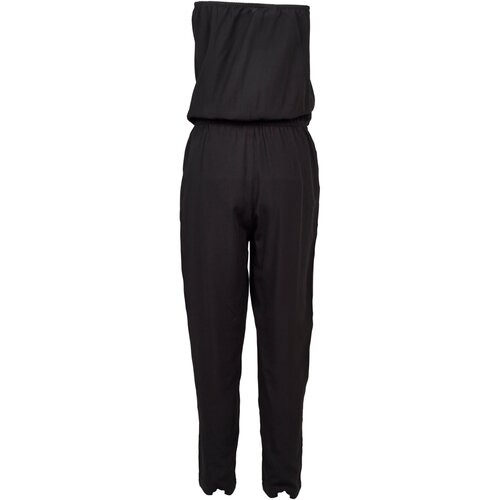 Urban Classics Ladies Viscose Bandeau Jumpsuit black XS