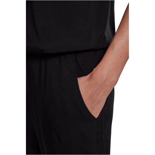 Urban Classics Ladies Viscose Bandeau Jumpsuit black XS