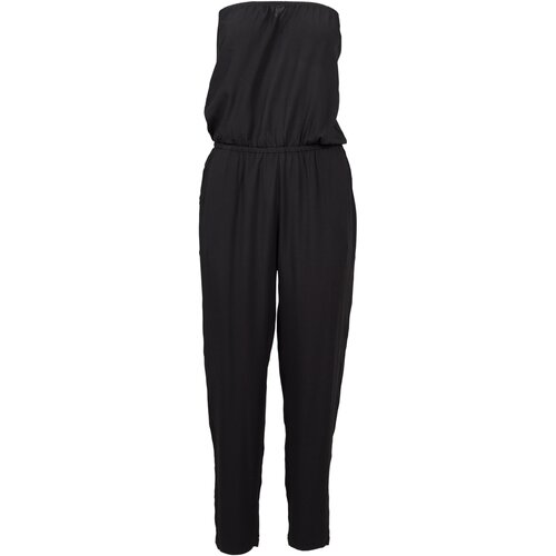 Urban Classics Ladies Viscose Bandeau Jumpsuit black XS