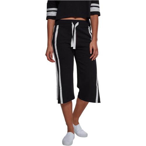 Urban Classics Ladies Taped Terry Culotte black/white M