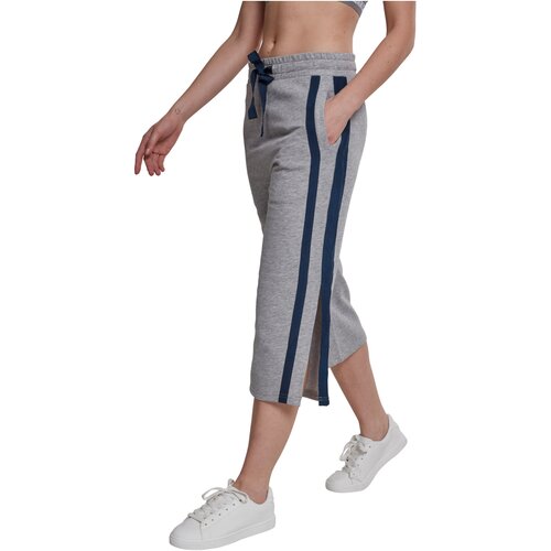 Urban Classics Ladies Taped Terry Culotte grey/navy S