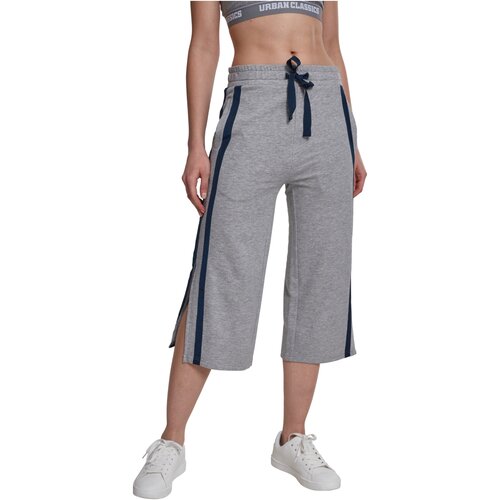 Urban Classics Ladies Taped Terry Culotte grey/navy S