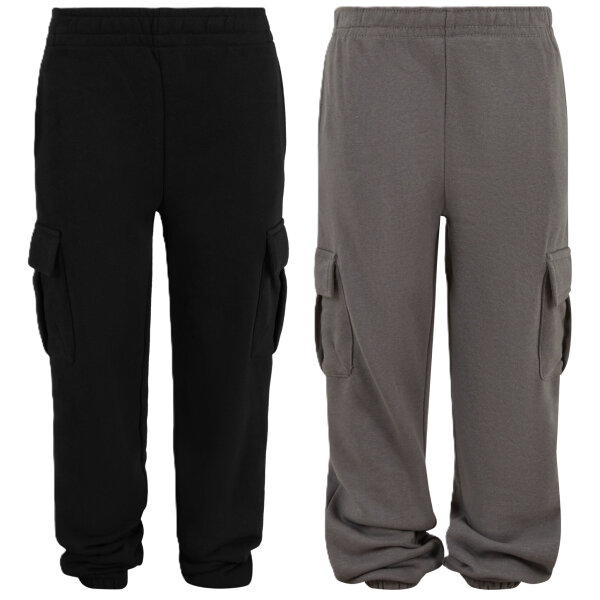 Urban Classics Kids Boys Light Terry Wide Cargo Sweatpants