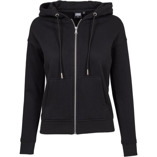 Urban Classics Ladies Classic Zip Hoody black M