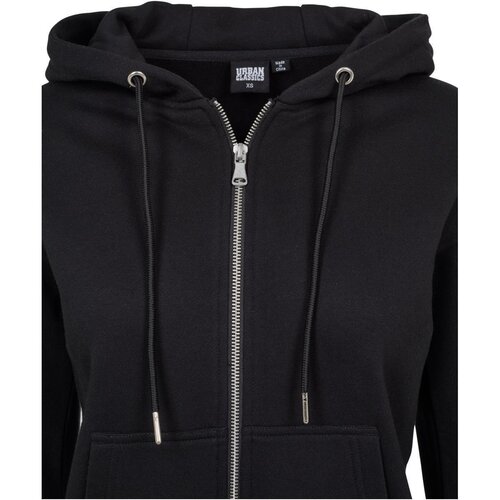 Urban Classics Ladies Classic Zip Hoody black M