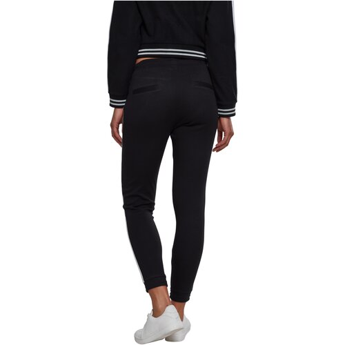 Urban Classics Ladies Interlock Jogpants black/white L