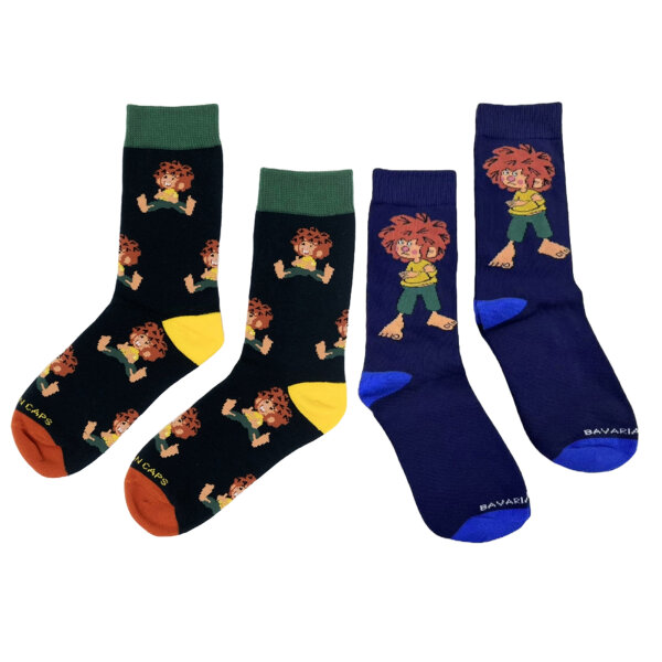 Bavarian Caps - 2er Sockenbox "Pumuckl", v2