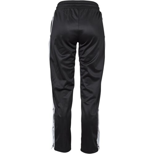 Urban Classics Ladies Button Up Track Pants blk/wht/blk L