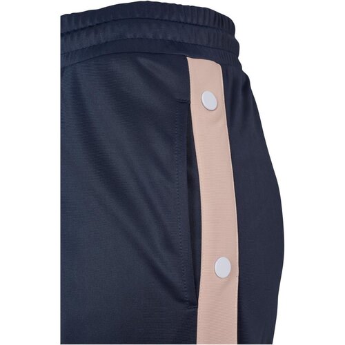 Urban Classics Ladies Button Up Track Pants navy/lightrose/white XS