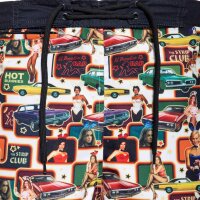 King Kerosin Herren Badeshort Lang "Seventies" Black