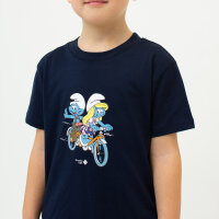 Bavarian Caps Kinder T-Shirt "Schlümpfe: Trachtentandem"