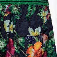 King Kerosin Herren Badeshort "Tropical Flowers"