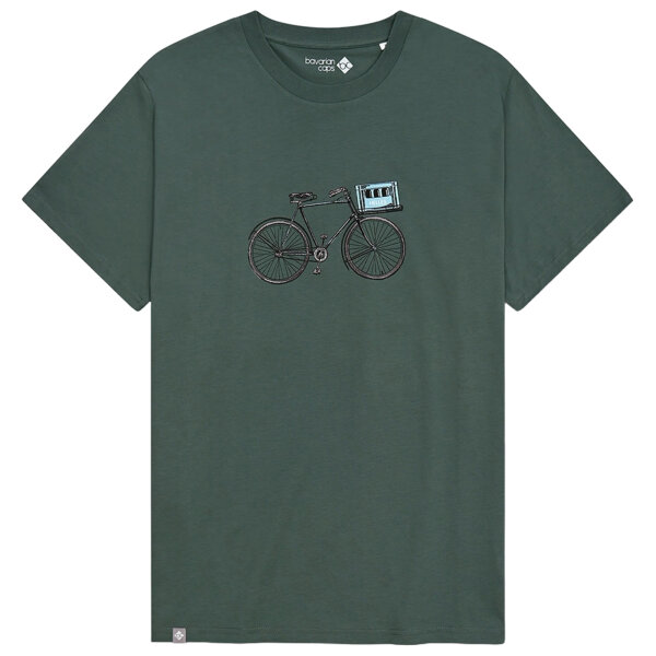 Bavarian Caps T-Shirt "Expresslieferdienst" - dunkelgrün